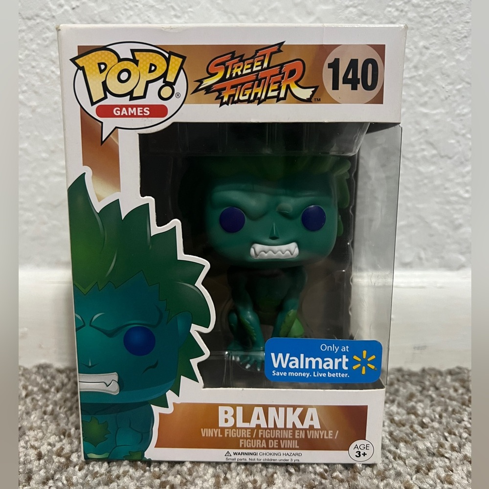 ✨STREET FIGHTER: BLANKA FUNKO POP #140✨